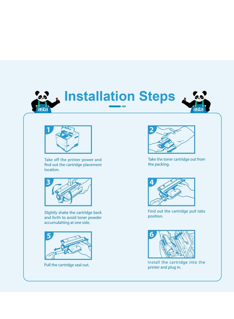 ASTA 479fdw W2031A 415A With Chip Toner Cartridge Compatible For HP Color LaserJet Pro M454dn M454dw MFP M479fdw M479dw M479fnw M479 M479fdn Printer Replacement Office Consumable W 2031 415 A - Image 5